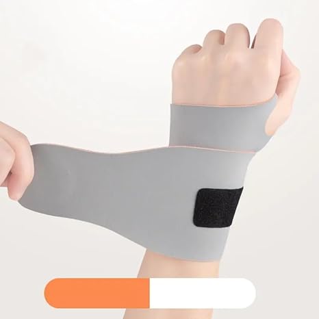 Wrist Support Brace-Ultra Thin Adjustable Wrist Support Brace - Breathable Compression Wristband for Arthritis Pain Relief, Ambidextrous Design with Velcro Closure