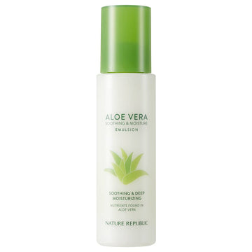 Nature Republic Mild & Moisture Aloe Vera Emulsion 5.24Oz