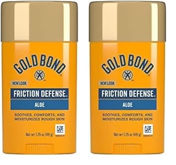 Gold Bond Friction Defense Stick, 1.75 Oz & Comfort Body Powder, 10 Oz Bundle