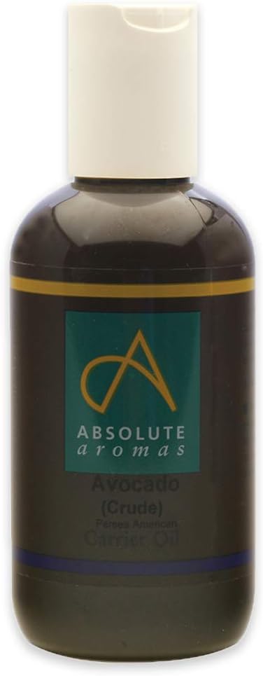 Absolute Aromas Crude Avocado Oil (Persea Americana) 150Ml - Pure, Natural, Cold-Pressed, Vegan And Cruelty Free – Moisturising Carrier Oil For Body And Facial Massage