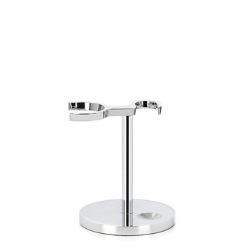 Mühle Universal Stand For Razors & Shaving Brushes | Shave Accessory | Chrome Modern Design