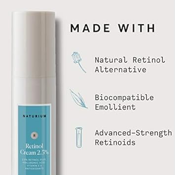 Naturium Retinol Power Duo, Retinol Complex Serum & Retinol Complex Cream, Anti-Wrinkle & Hydrating Skin Treatment : Beauty & Personal Care