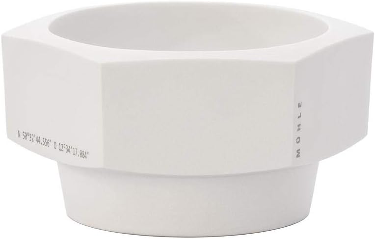 Mühle Hexagon White Porcelain Shaving Bowl : Beauty & Personal Care