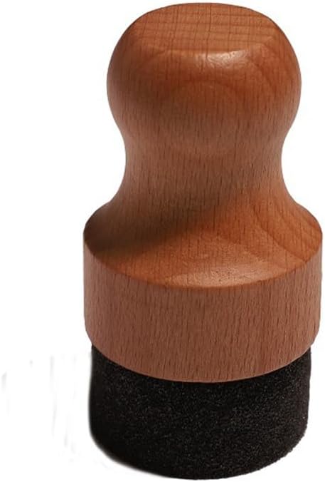 Mineral Oil & Wax Applicator for Round Wood Cutting Board, Butcher Blocks, Bamboo, and Utensils