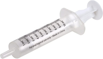 Kids & Baby Oral Dosage Syringe & Dispenser, Transparent, Easy to Use And Reusable, 2 TSP (10 ml) Capacity