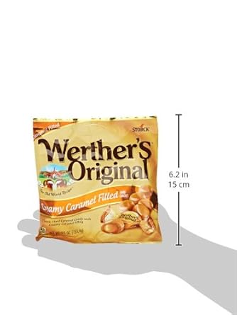Werther'S Creamy Caramel Hard Candies, 5.5 Oz