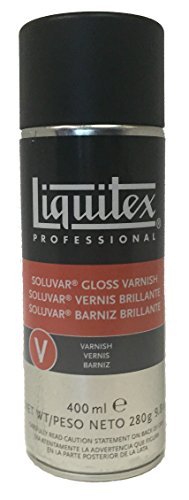 Liquitex Professional Soluvar Gloss Varnish, Aerosol Spray 400 ml