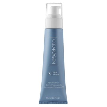 Acne Lotion With Benzoyl Peroxide, Acne Cream, Face Moisturizer Acne Prone Skin, Acne Moisturizer For Face, 1.8 Fl Oz