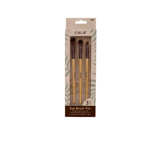 Cala Bamboo Trio Eye Brush : Beauty & Personal Care