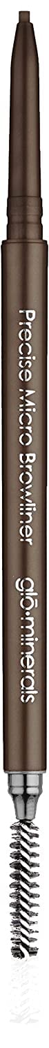 Glo Skin Beauty Precise Micro Browliner | Long-Lasting, Wax-Based Formula Glides On Skin And Shapes Your Brows, (Light Brown)