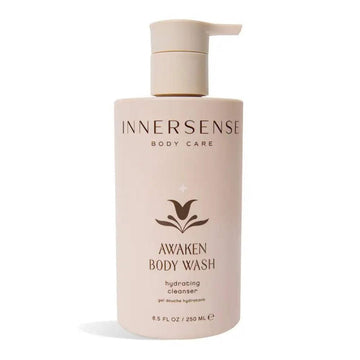 Innersense Organic Beauty - Awaken Body Wash | Avocado Oil, Vitamins B5, C + D To Gently Cleanse, Soften, Soothe Skin | Clean, Non-Toxic, Cruelty-Free | Paraben + Phthalate Free (8.5 Fl Oz | 250 Ml)