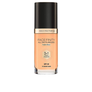 Max Factor Face Finity All Day Flawless 3 In 1 Foundation 070 : Beauty & Personal Care