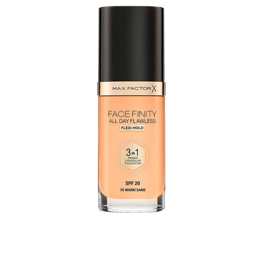 Max Factor Face Finity All Day Flawless 3 In 1 Foundation 070 : Beauty & Personal Care