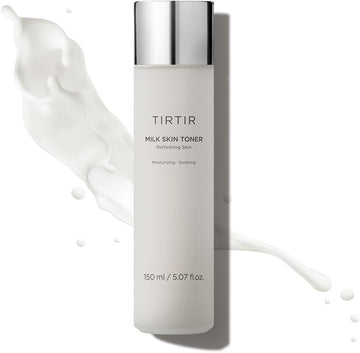 Tirtir Milk Skin Rice Toner | Deep Moisturizing, Hydrating Toner For Face, Niacinamide, Ceramide, Rice Bran Extract, Nature-Oriented Ingredients For Korean Skin Care, Vegan, 5.07 Fl.Oz