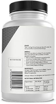Maxi Nutrition OMEGA-3 Fish OIL EPA & DHA SOFT GELS - 120 SOFT GELS : Amazon.co.uk: Health & Personal Care