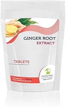 Ginger Root Herb Extract 1000Mg 60 Tablets Pills Quality Products Nutrition Health Food Supplements HEALTHY MOOD UK Quality Nutrients