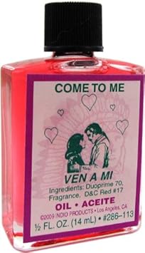 Indio Come To Me Oil - 0.5Oz : Attraction Oil : Health & Household