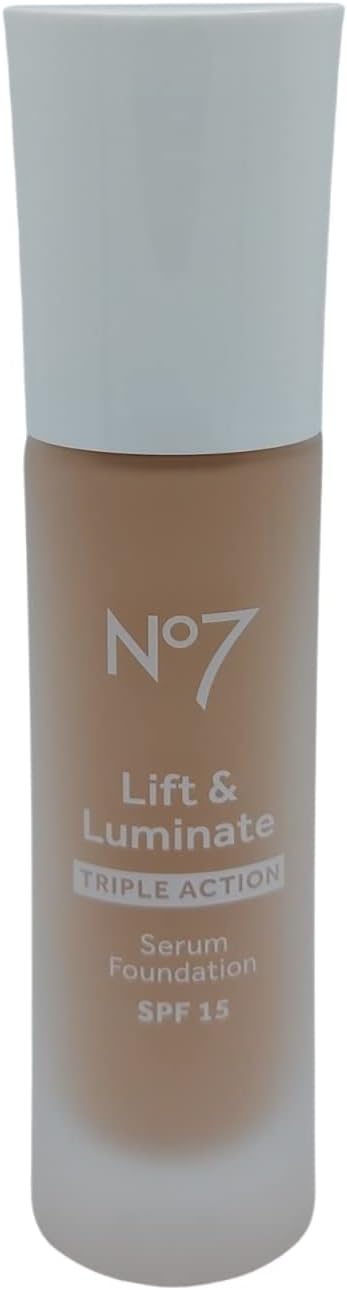 No7 Lift & Luminate Triple Action Serum Foundation 30Ml Spf15 - Warm Beige