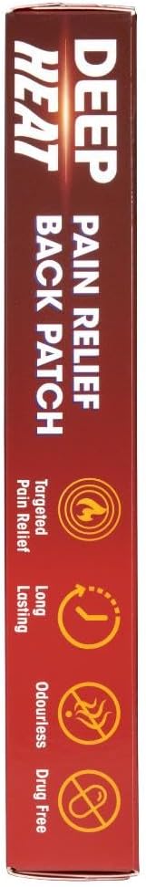 Deep Heat, Well Large Patch For Back Pain Pads, 2 Count