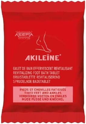 AKILEÏNE® - REVITALIZING EFFERVENT BATH PEBBLES – 6 BAGS 20 GR