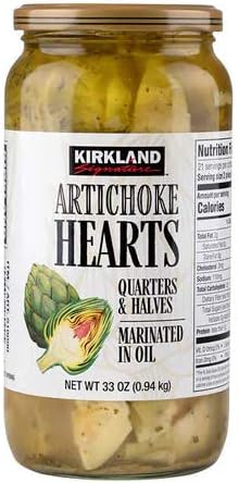 Kirkland Signature, Marinated Artichoke Heart 935 G (Pack Of 1)