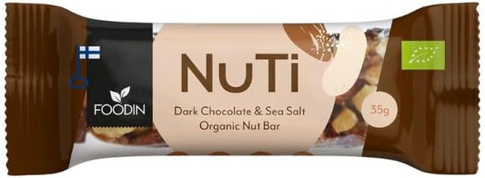 Foodin Nuti Almond Dark Chocolate And Sea Salt 35G