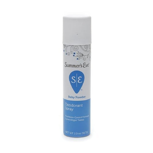 Summer's Eve Deodorant Spray, Baby Powder 2 oz (56.7 g) : Health And Personal Care : Health & Household