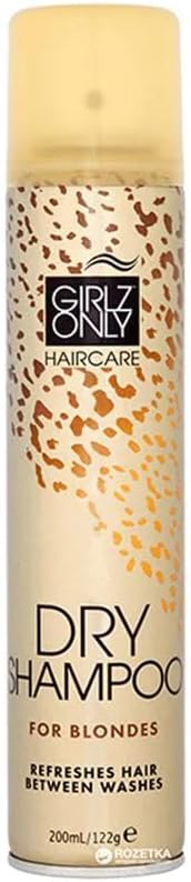 Girlz Only Haircare Dry Shampoo With Argan Oil For Blonde Hair 200 Ml