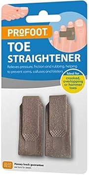 Profoot Toe Straightener - Helps to Stabilise Crooked and Overlapping Toes - Relieves Pressure & Reduces Friction - Prevents Corns, Calluses and Blisters : Amazon.co.uk: Beauty