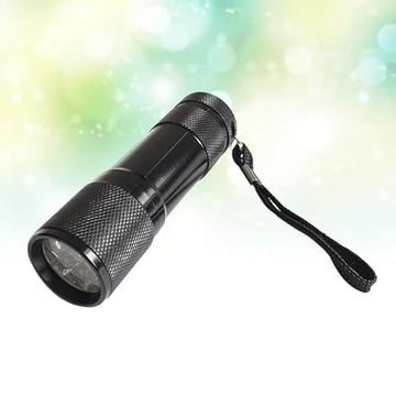 INFINIBYTE Bright Mini 9 LED Pocket Torch – Portable Keyring Flashlight for Camping, Hiking, DIY & Travel