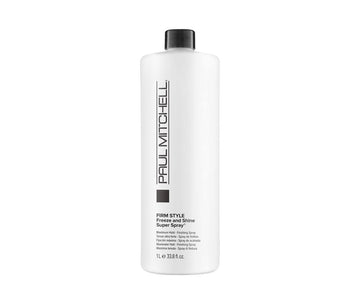 Paul Mitchell Freeze And Shine Super Hairspray, Maximum Hold, Shiny Finish Hairspray, For Coarse Hair