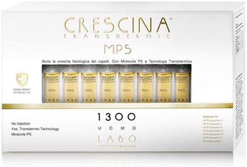 Labo Crescina Transdermic Mps Re-Growth 1300 Hair Fall Man 20 Vials