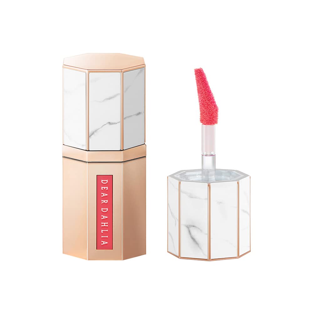 Deardahlia Dear Dahlia Paradise Dream Velvet Lip Mousse – Lightweight, Soft-Matte Finish, Buildable & Multi-Use, Vegan & Cruelty-Free – Guava
