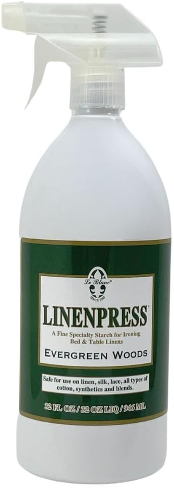 Le Blanc® Summer Verbena Linenpress® – Luxury Starch Alternative For Pressing Fabrics- 32 Oz. (1 Pack)