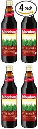 (4 PACK) - Rabenhorst - Org Wheatgrass Cocktail | 750ml | 4 PACK BUNDLE