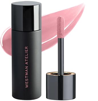 Westman Atelier Squeaky Clean Liquid Lip Balm In Chou Chou & Complimentary Sheet Masque : Beauty & Personal Care
