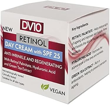 Derma V10 Retinol Day Cream With Spf25 50Ml