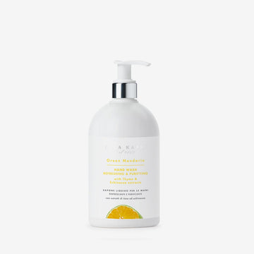 Acca Kappa Green Mandarin Hand Wash – Refreshing Citrus Liquid Soap With Botanical Extracts, 300Ml