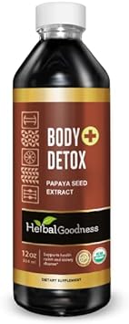 Herbal Goodness Body Detox Plus - Full Body Colon Cleanser with Kidney Support, Liver Support and for The Digestive System, Supplement and Colon Broom for Men & Women -1 Unit (12oz)