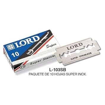 Lord Super Stainless Double Edge Razor Blades 30 Ct : Beauty & Personal Care
