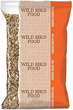 Marriages No Mess Robin Wild Bird Food - 12.5Kg, Containing Mealworms Formulated For Robins & other Ground Feeding Birds. Suitable for Ground Feeders & Wild Bird Tables. :Garden