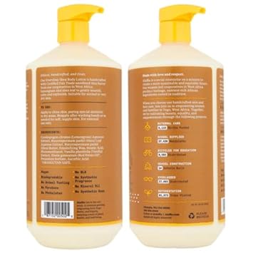 Alaffia Everyday Shea Body Lotion - Normal To Very Dry Skin, Moisturizing Support For Hydrated, Soft, And Supple Skin With Shea Butter And Lemongrass, Fair Trade, Vanilla, 32 Fl Oz