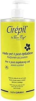 Perron Rigot Cirepil Professional Salon Pre & Post Depilatory Oil 1000Ml - Jasmin