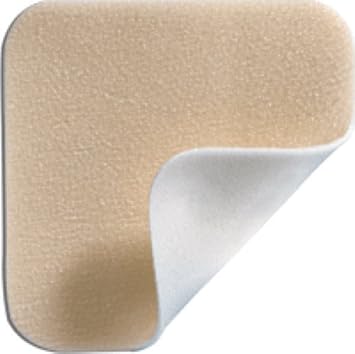 Molnlycke Health Care Mepilex Lite Self-Adherent Soft Silicone Bordered Thin Foam Dressing 6" X 6" Square, With Safetac Technology, Flexible Absorbent Pad, Sterile, Water-Proof And Moisture Proof Film Backing (Box Of 5 Each) By Molnlycke Wound Care