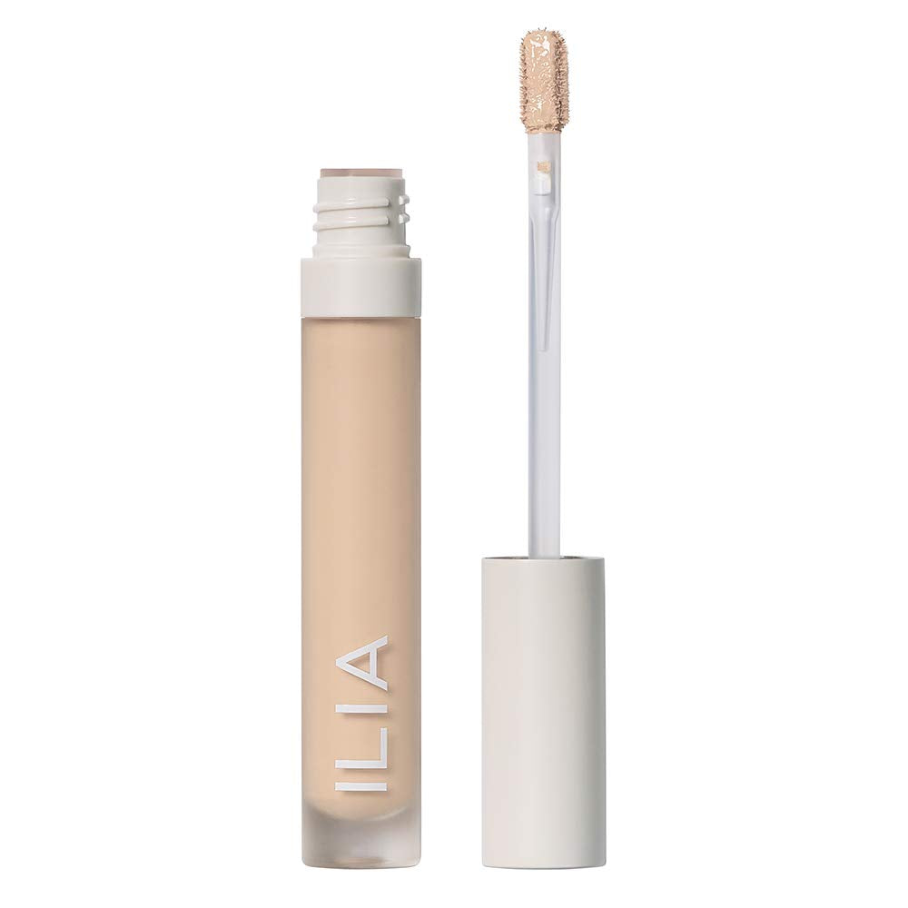 Ilia - True Skin Serum Concealer | Non-Comedogenic, Cruelty-Free, Vegan, Safe For Sensitive Skin, Reduces Appearance Of Dark Circles + Blemishes (Cayenne Sc6.5, 0.16 Oz | 5 Ml)
