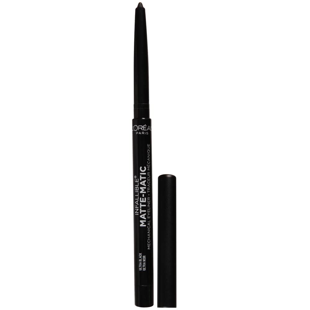 L'Oreal Paris Infallible Matte-Matic Mechanical Eyeliner, Ultra Black, 0.01 Oz