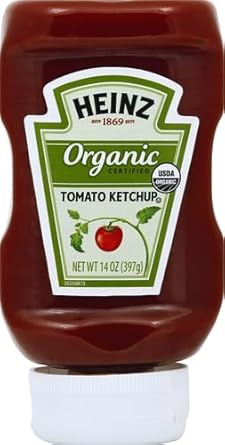 Heinz Organic Tomato Ketchup (14 Oz Bottle)