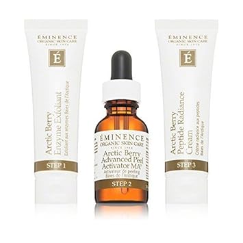 Eminence Organics Arctic Berry Peel & Peptide Illuminating System By Eminence Organic Skin Care : Beauty & Personal Care