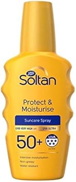 Soltan Protect & Moisturise Spray Spf50+ 200Ml