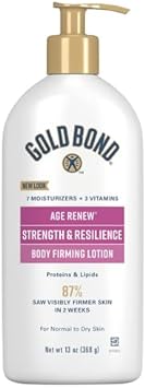 Gold Bond Age Renew Strength & Resilience Lotion, 13 oz., With Proteins & Lipids for Aging & Mature Skin